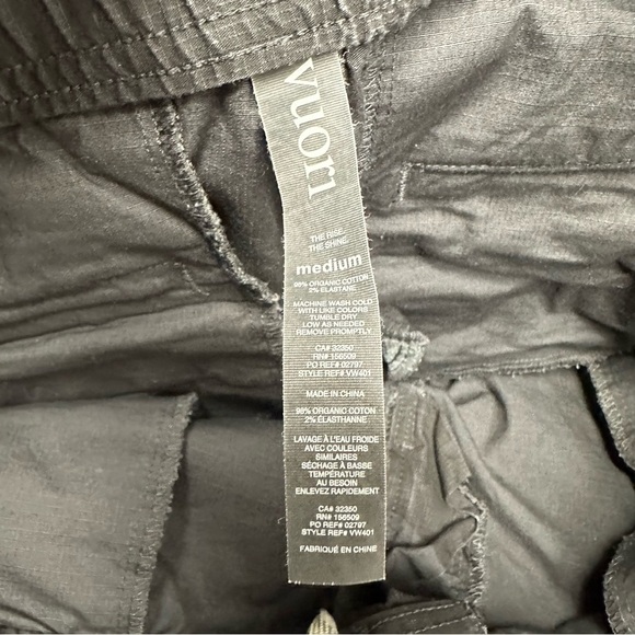 VUORI Women's Black Camouflage joggers Pants  size medium - Picture 7 of 10